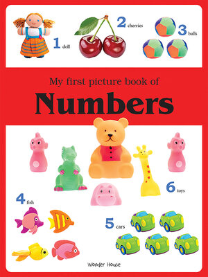 cover image of My First Picture Book of Numbers